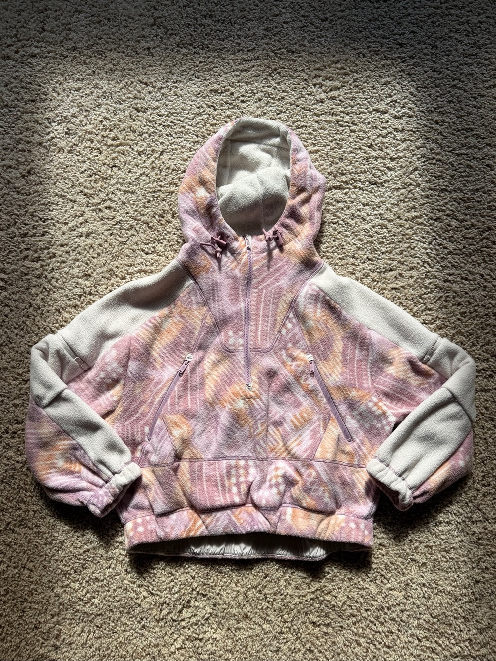 FP Movement Wild and Free Printed Fleece Pullover